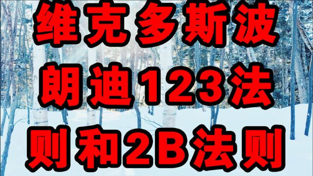 维克多斯波朗迪123法则和2B法则