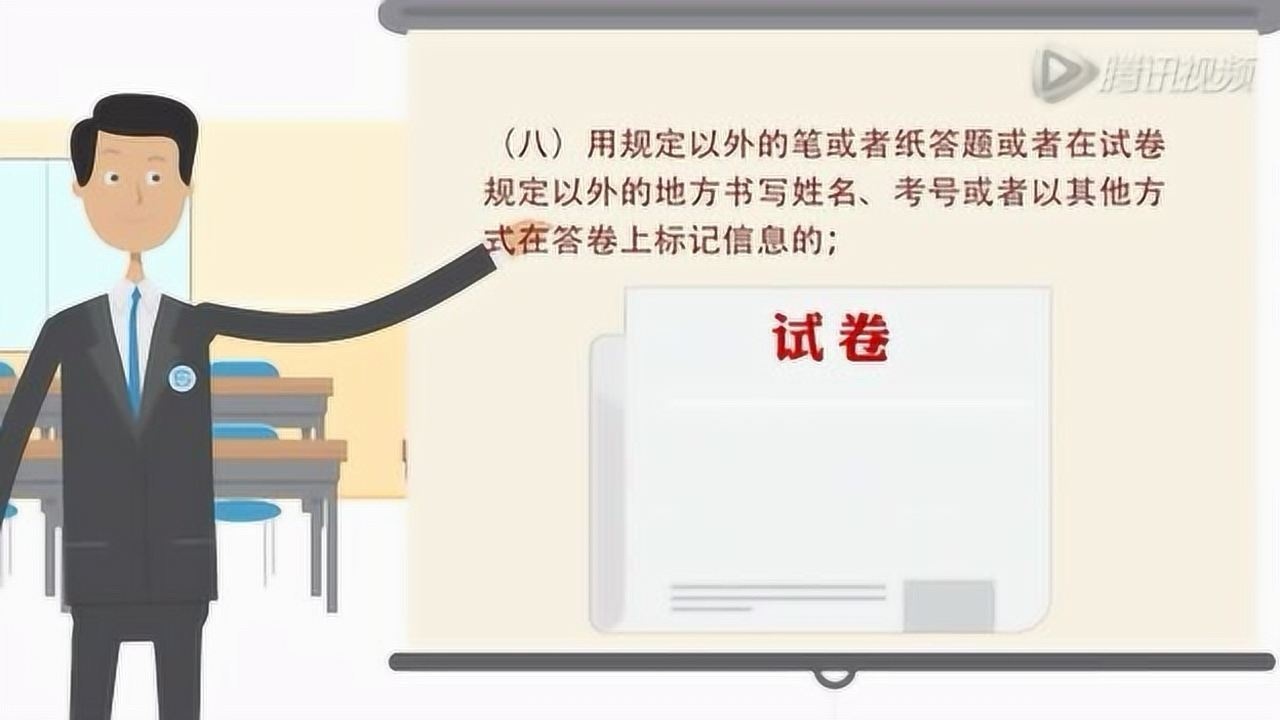 国家教育考试诚信教育宣传—考试规则_高清