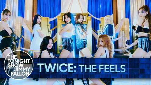 TWICE初舞台《The Feels》吉米今夜秀