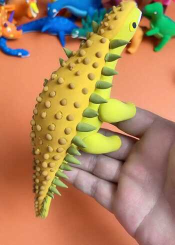 粘土恐龙系列-甲龙