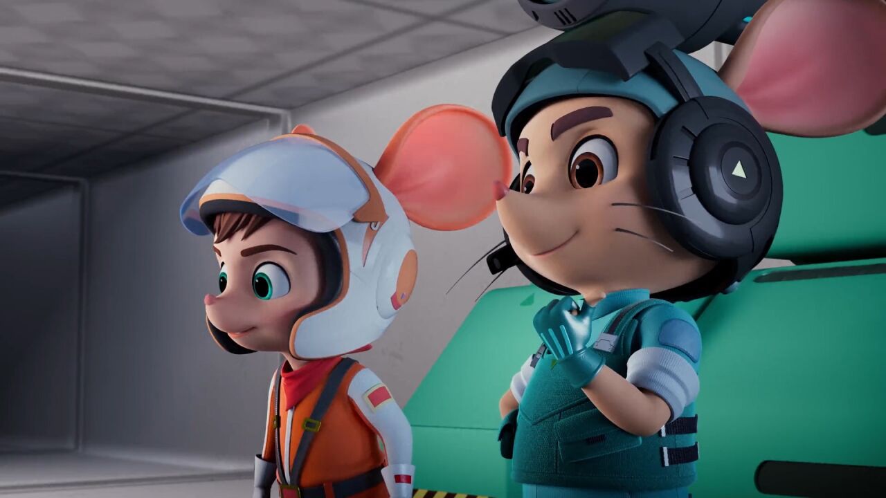 舒克贝塔第三季头版头条被抓兔子警官营救身陷险境只好求救舒克贝塔