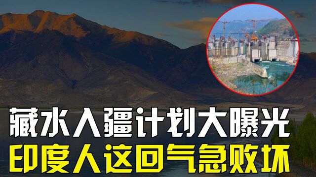 4万亿工程让印度人眼红?藏水入疆计划大曝光,为了新疆必须修