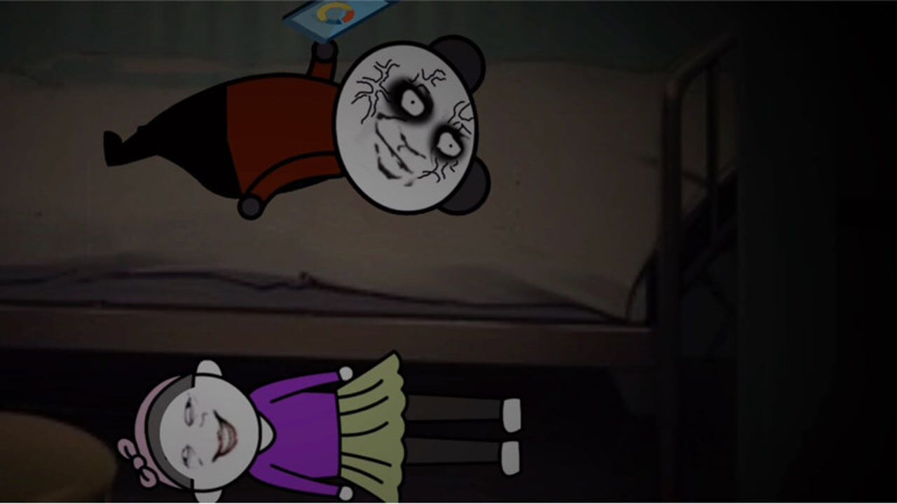 沙雕恐怖动画:千万不要见网友 下集_腾讯视频