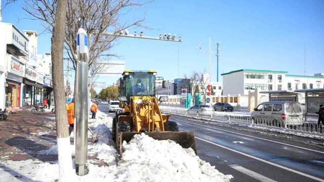 宝坻区全力推进清融雪 保群众安全 促道路畅通 护农业生产