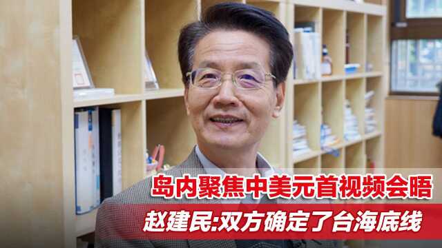 岛内聚焦中美元首视频会晤,台陆委会前官员:双方确定了台海底线