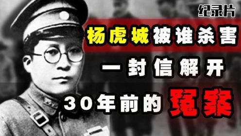 张静甫“杀害”杨虎城被枪决，34年后其妻喊冤：他不在案发现场#好片推荐官#