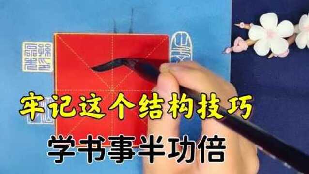 学好欧楷结构至关重要,深度挖掘高效讲解,新手书法提升事半功倍