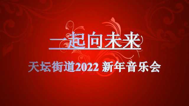 2022天坛街道市民活动中心新年音乐会