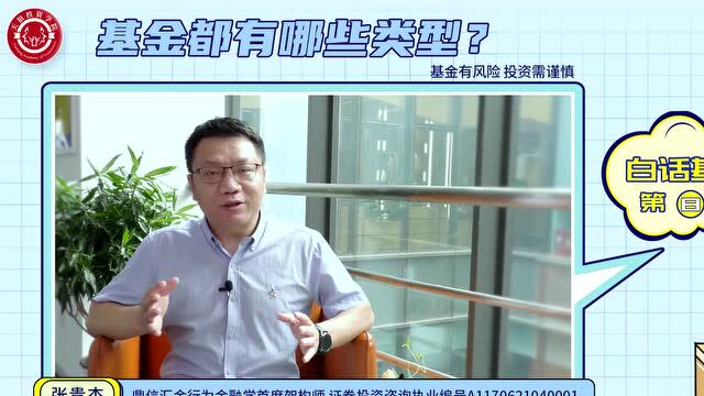 基金都有哪些类型?——白话基金17问丨08