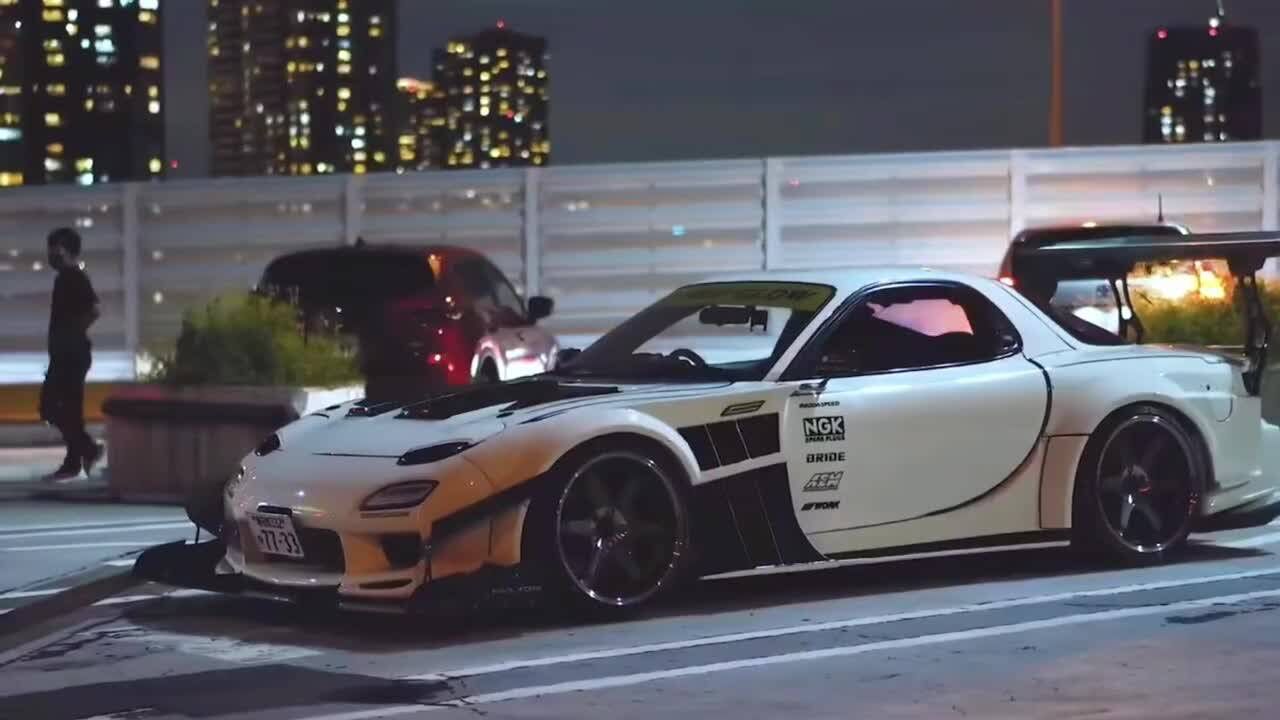 馬自達rx7 re雨宮套件真的帥