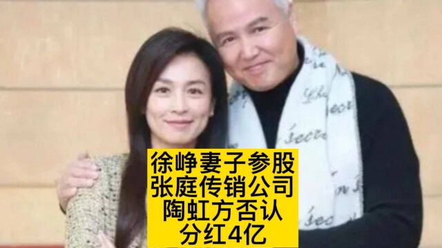 参与张庭传销公司分红4亿?陶虹方回应了