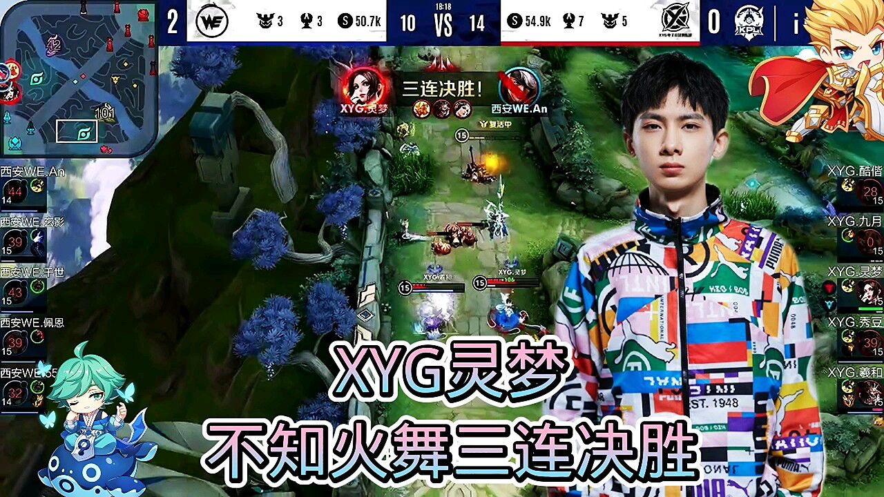 xyg靈夢不知火舞三連決勝,xyg戰勝we