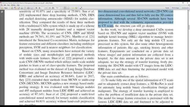 Pulmonary Nodule Classification Based on Heterogeneous Features Learning