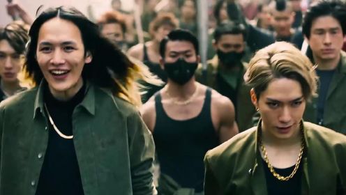 2022日本动作片《热血街区电影版：极恶王 续篇》阵容预告