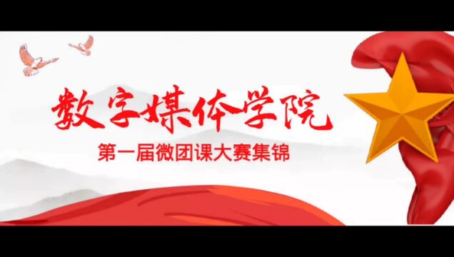 东莞职业技术学院数字媒体学院第一届微团课大赛集锦