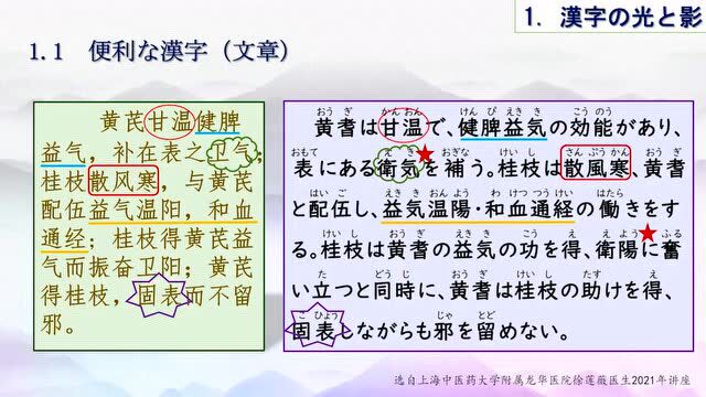 日语名讲堂 | 人民中国杯辅导讲座第62讲:中医日语翻译微探