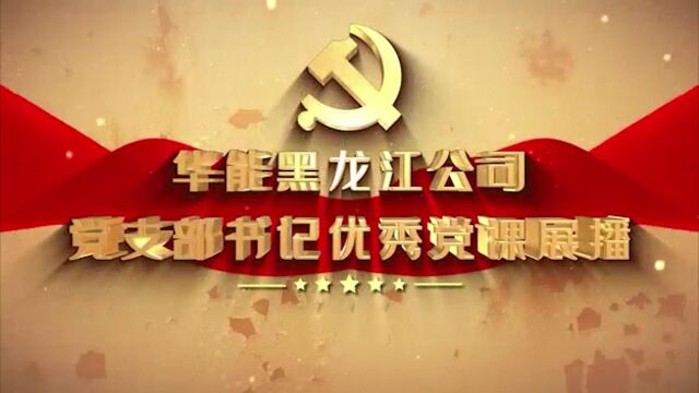 华能黑龙江公司党支部书记优秀党课展播—华能大庆热电运行部党支部