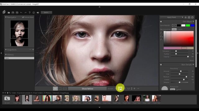 PS磨皮SkinFiner Overview  Fast portrait skin retouching