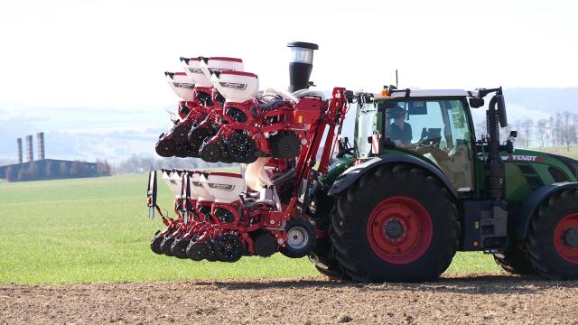 格兰kverneland optima f 高速播种机!