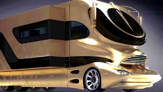 羡慕!阿拉伯王子的豪华房车,造价高达200万