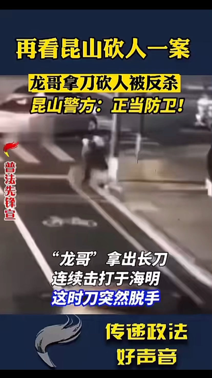昆山砍人一案 (龙哥拿刀砍人被反杀)_腾讯视频