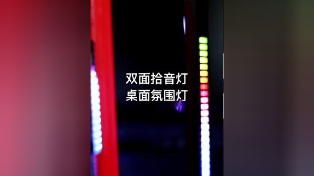 氛围搞起来#双面拾音灯 双倍快乐#高级感 #数码科技