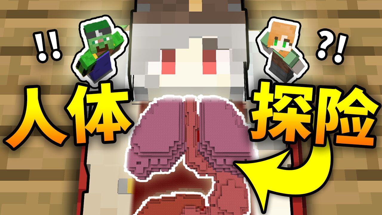 童年阴影?!!缩小*999倍*进入「人体内部」探险!!你能活着出来吗?!!_高清