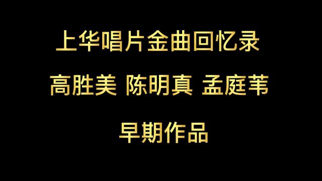 上华唱片金曲回忆录,巅峰时期的经典之作,你都听过吗?