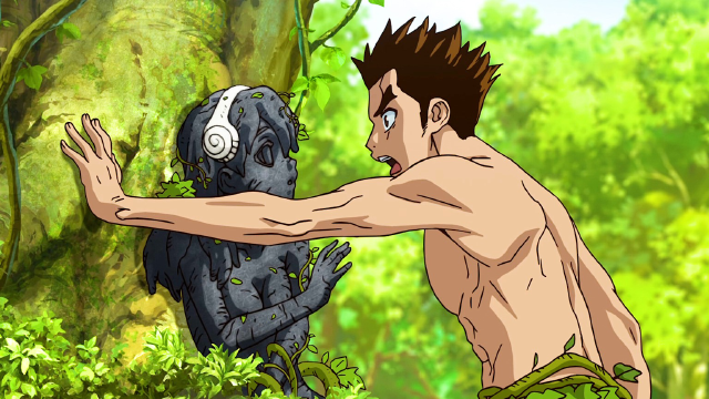 动漫:人类被石化三千年会成什么样?