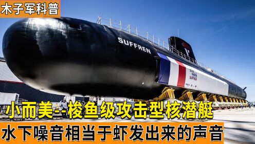 法国梭鱼级攻击核潜艇，噪音相当于虾发出的声音，造价达14亿美元