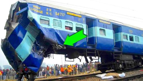 相机捕捉到的29个疯狂火车事故，不是被拍摄下来，你都不敢相信！