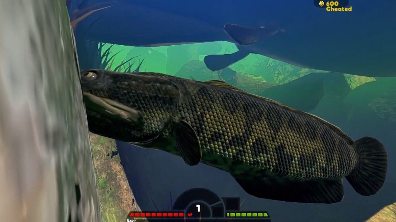 饥饿鲨游戏系列:巨嘴鱼不慎落入巨兽场,被巨型boss吞噬1279次播放