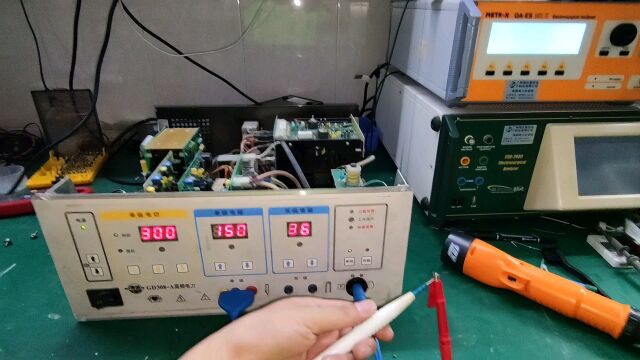 康进GD308A型高频电刀维修后检测