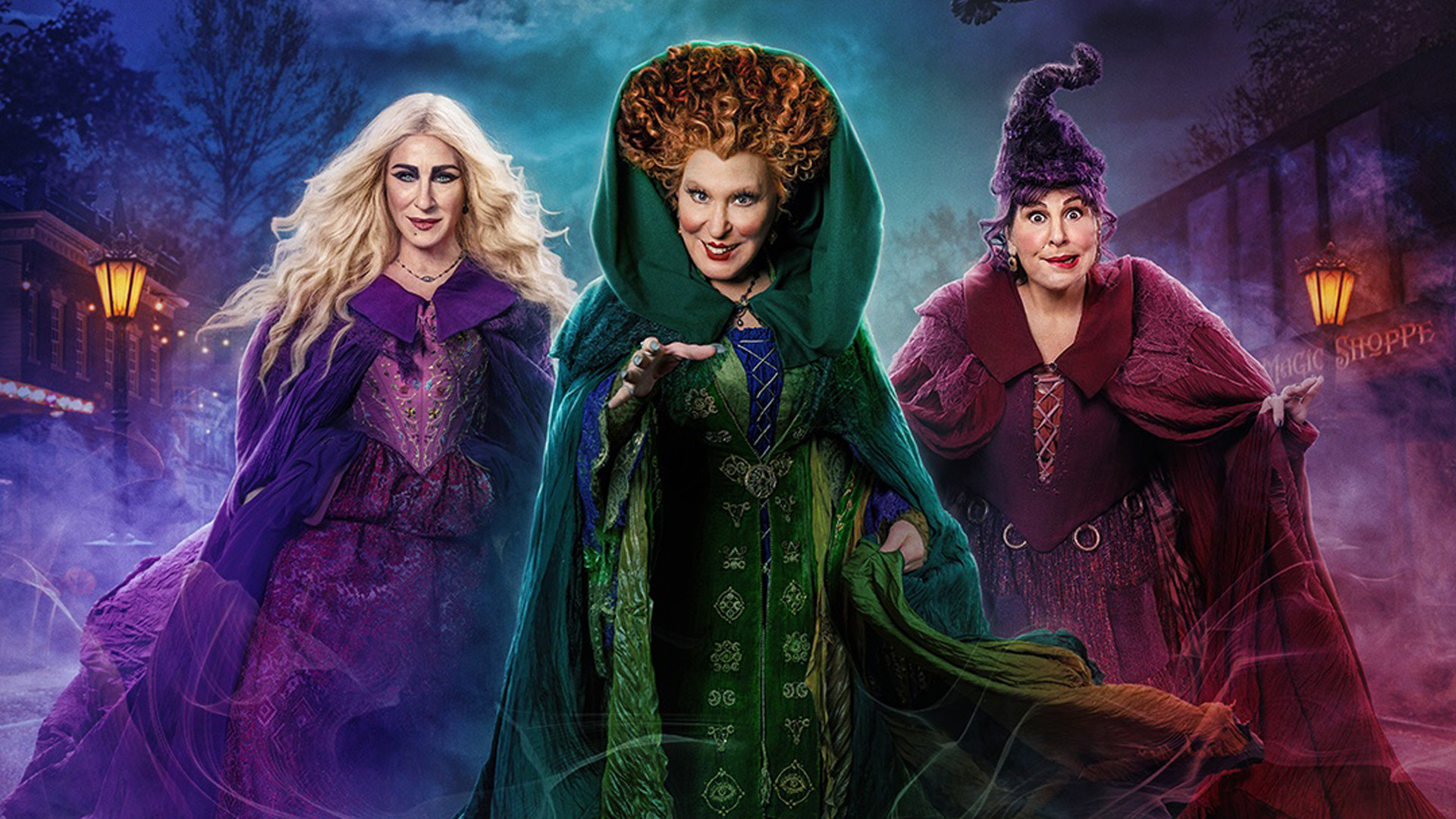 腾讯视频】 中字《女巫也疯狂2》预告片时隔29年女巫三姐妹归来