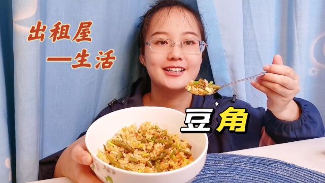 出租屋生活日常之豆角饭