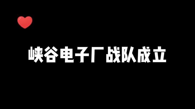 峡谷电子厂战队成立,强无敌边路组合!!