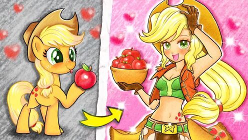 趣味定格动画：小美帮助苹果嘉儿抓住了偷苹果的小偷，你猜是谁？