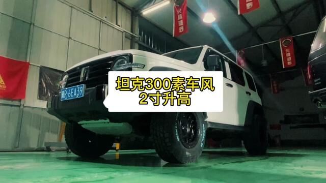 坦克300素车风格2寸升高,白马王子你喜欢吗?#坦克300 #京东坦克团 #尖峰越野