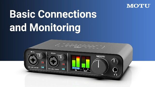 M series basic connections and monitoring