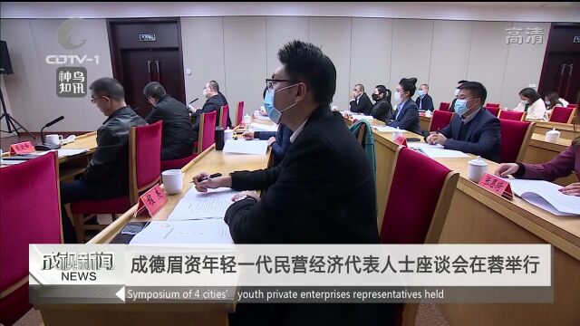 唱好“双城记” 建强“都市圈”——成德眉资年轻一代民营经济代表人士座谈会顺利举行