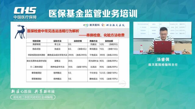 医保DRG支付方式改革、电子凭证全流程应用和基金监管业务培训—汤睿倜