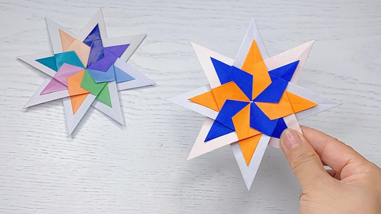 八角飞镖折纸教程_高清1080p在线观看平台_腾讯视频