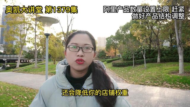 1379 阿里产品数量设置上限 赶紧做好产品结构调整