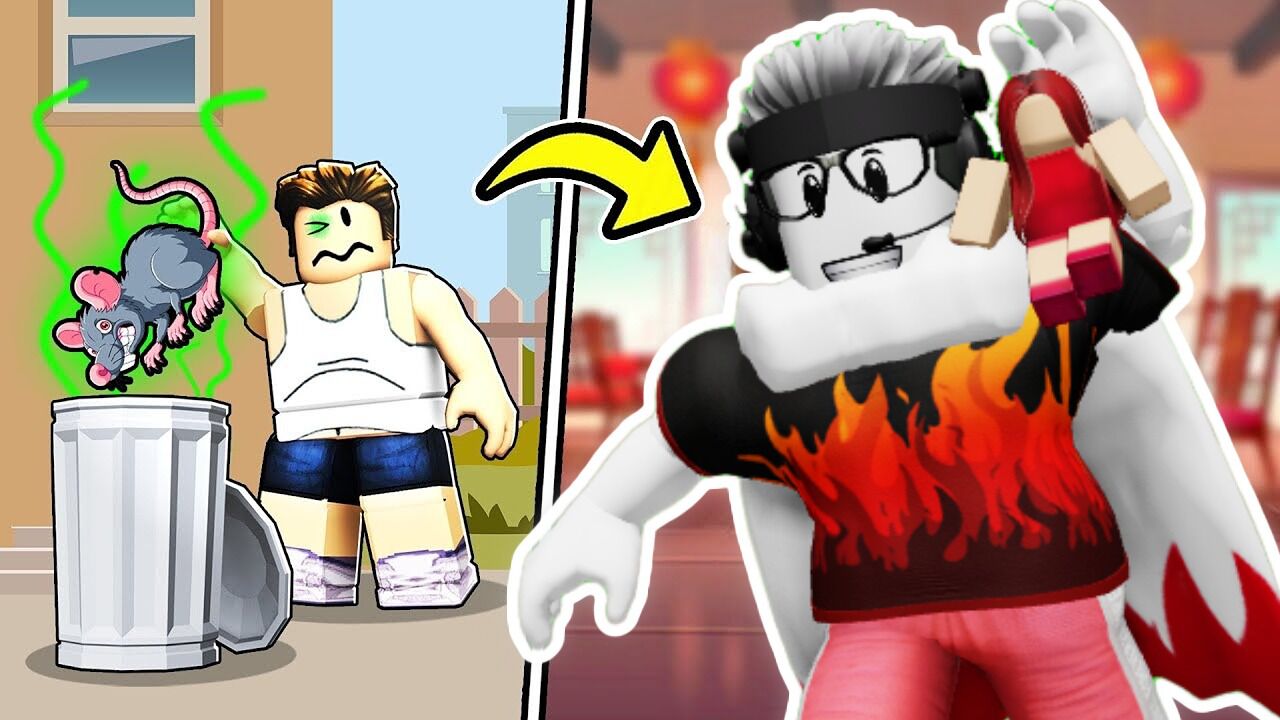 我变成了一个可怜的乞丐 阿火解说roblox流浪汉模拟器