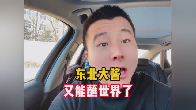 东北大酱蘸世界? #东北大酱 #传递正能量