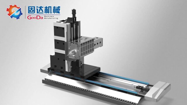 固达卧式加工中心3015系列制造品质良好,机床刚性可靠