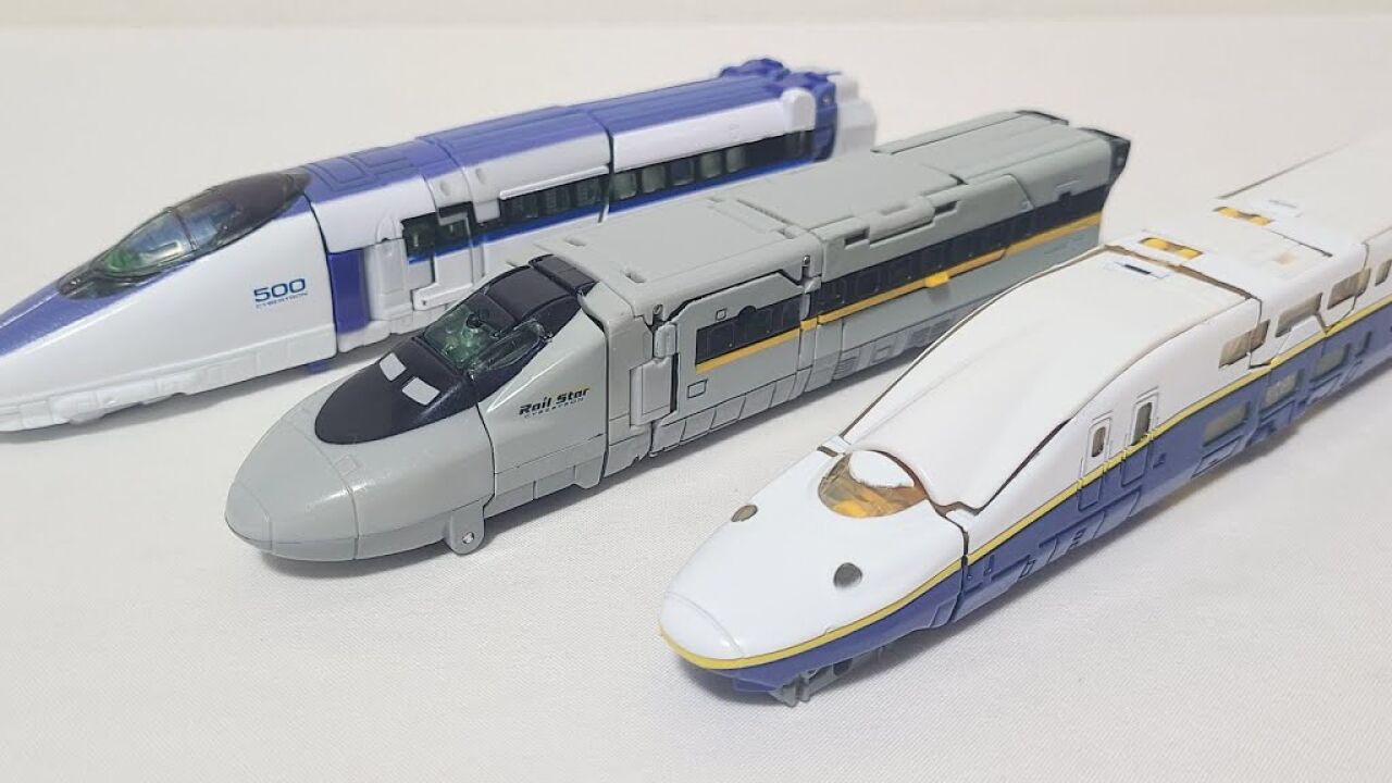 新干线机器人 3款特别系列 变形玩具