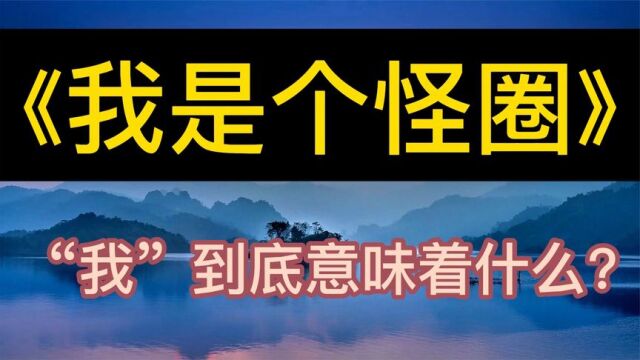 每天听本书:《我是个怪圈》“我”到底意味着什么