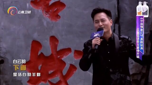 云飞演唱《牧歌》,空灵的嗓音,犹如天籁丨中国情歌汇