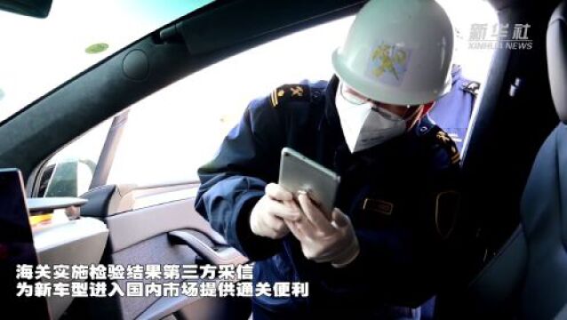 6台新款特斯拉纯电动汽车上海入境“探路”中国市场